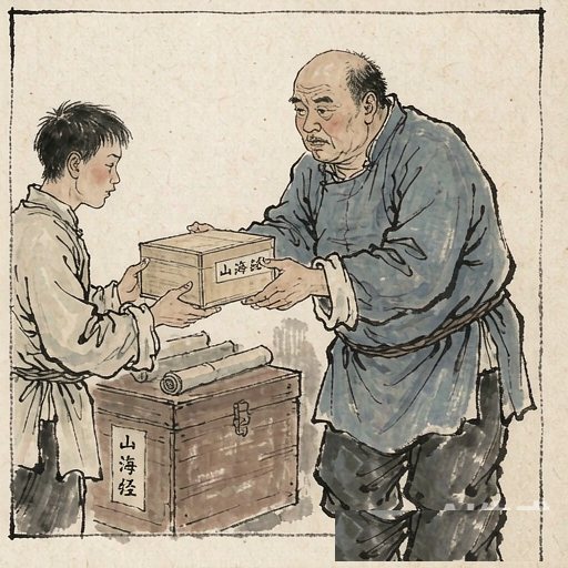 阿长(长妈妈)连环画第4格