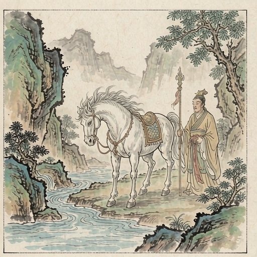 白龙马连环画第2格