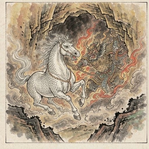白龙马连环画第3格