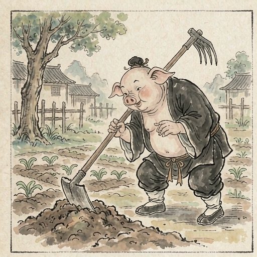 猪八戒连环画第1格