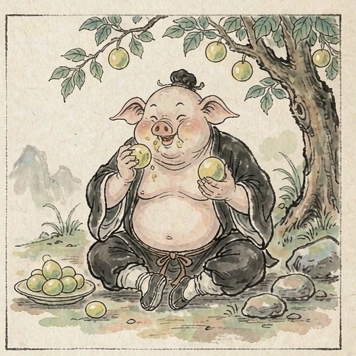 猪八戒连环画第2格