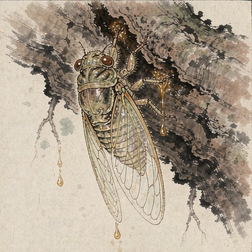 蝉连环画第3格