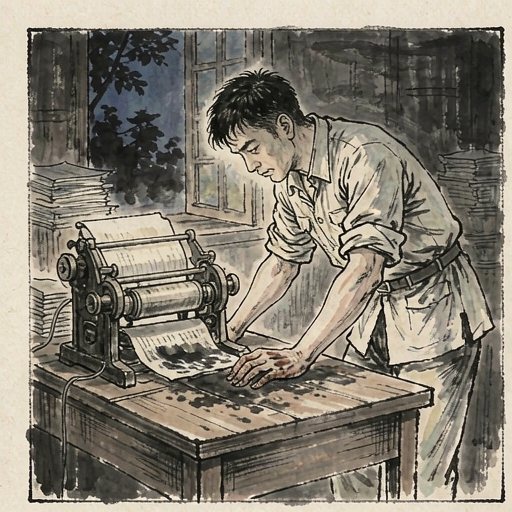 成岗连环画第1格