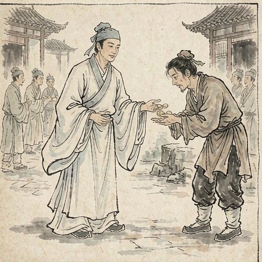 4. 贤人与真名士典型(理想人格)连环画第3格