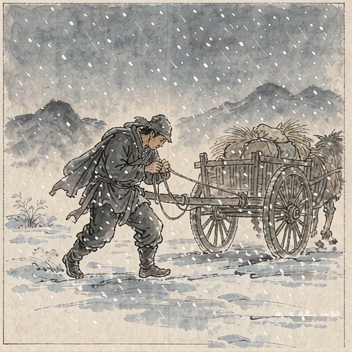 《雪落在中国的土地上》第2格