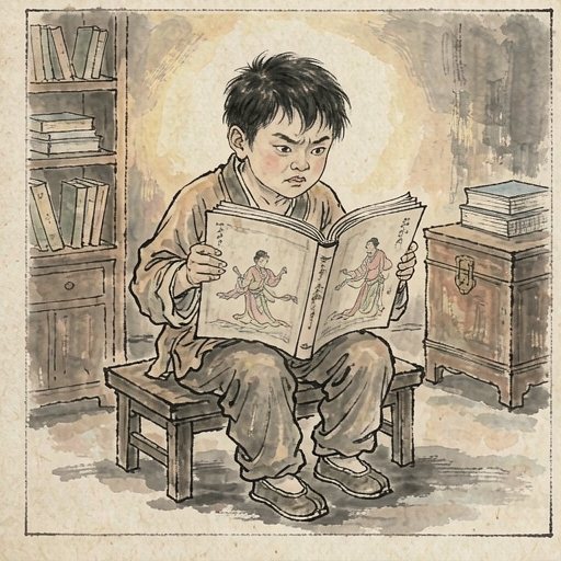 《二十四孝图》第2格