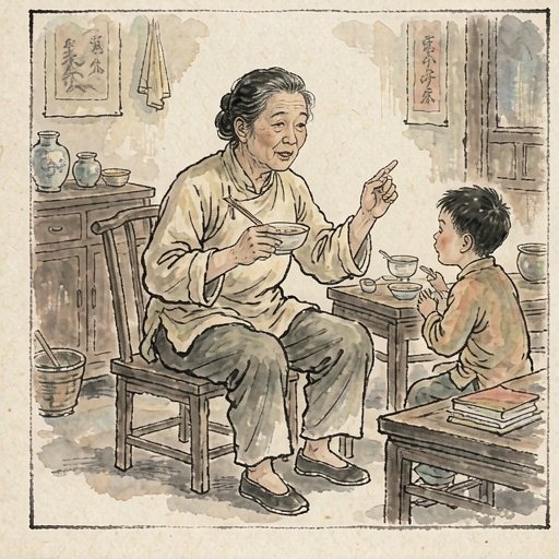 《阿长与〈山海经〉》第4格