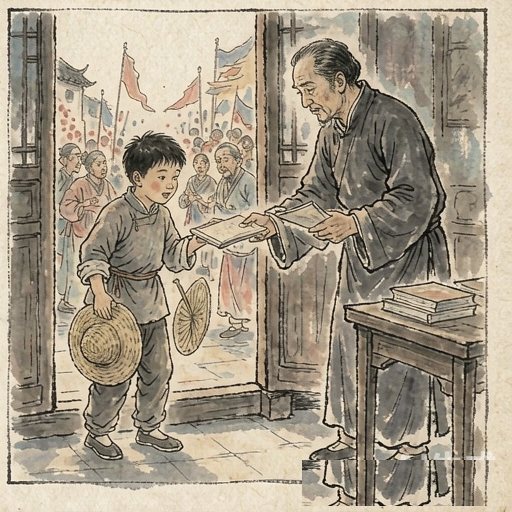 《五猖会》第1格