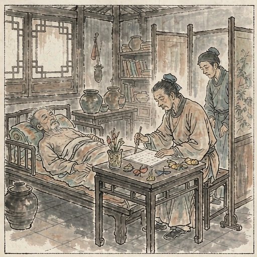 《父亲的病》第1格