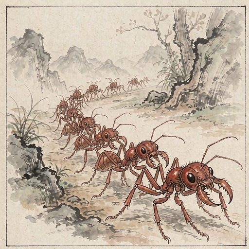 红蚂蚁连环画第1格