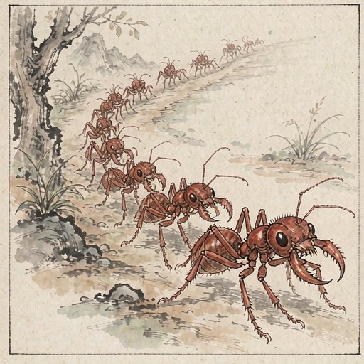 红蚂蚁连环画第3格