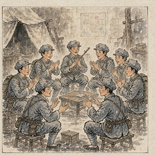 红小鬼(少年红军)连环画第2格