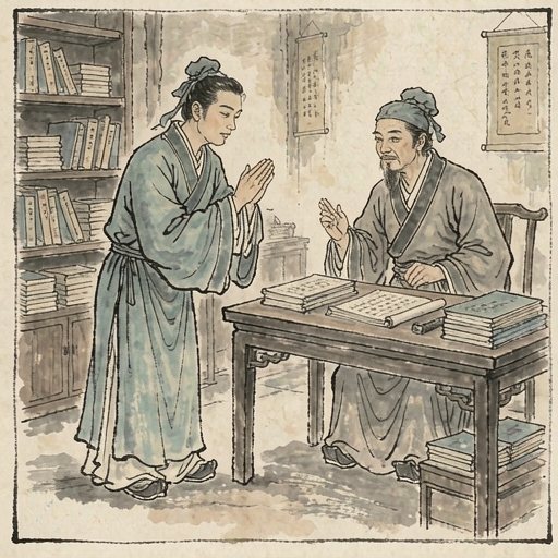 3. 士林堕落与伪名士典型连环画第3格