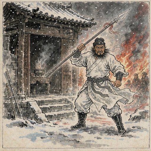 “豹子头”林冲连环画第3格