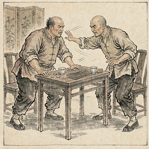 刘四爷连环画第3格