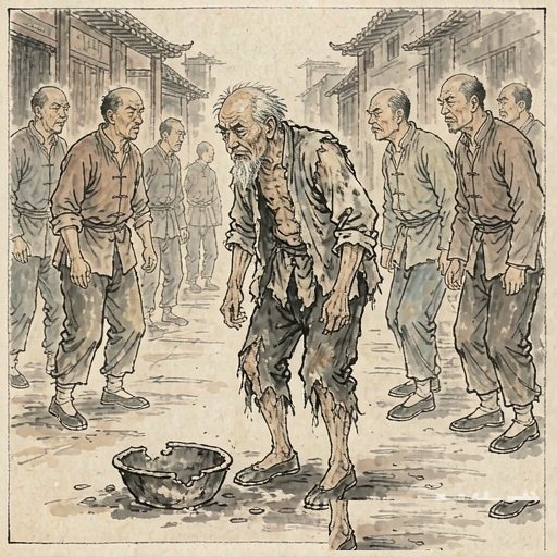 刘四爷连环画第4格
