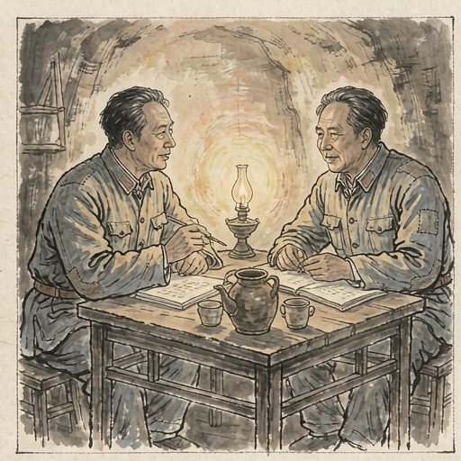 毛泽东连环画第1格