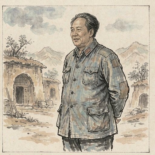 毛泽东连环画第2格