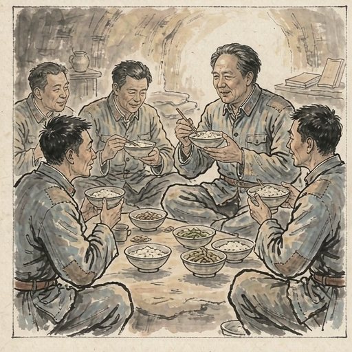 毛泽东连环画第3格