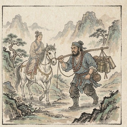 沙僧(沙和尚)连环画第2格