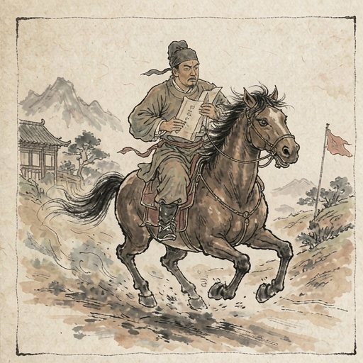 “及时雨”宋江连环画第1格