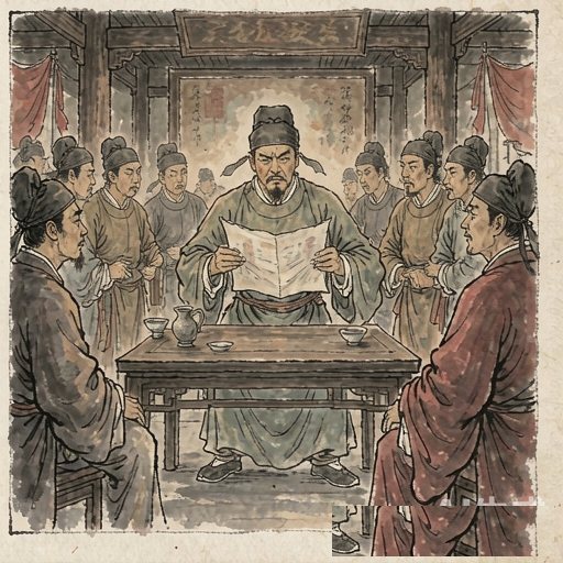 “及时雨”宋江连环画第4格
