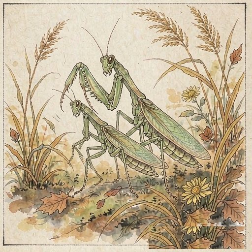 螳螂连环画第4格