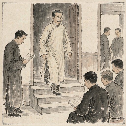 藤野先生(藤野严九郎)连环画第1格