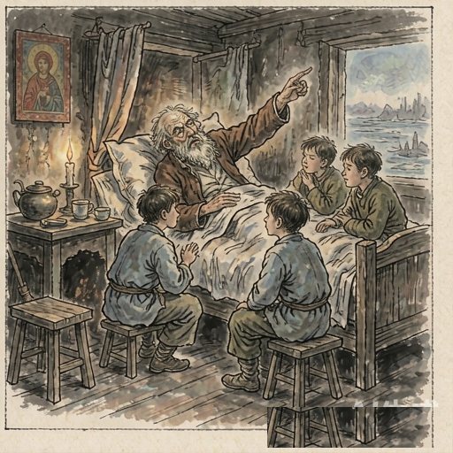外祖父(卡希林)连环画第4格