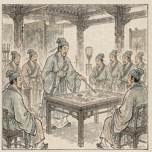 “智多星”吴用连环画第2格