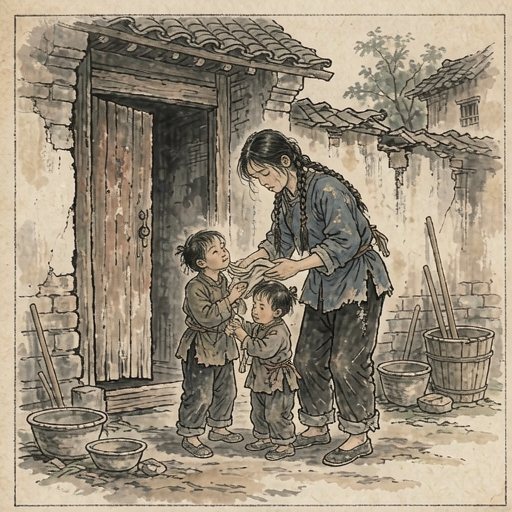 小福子连环画第1格
