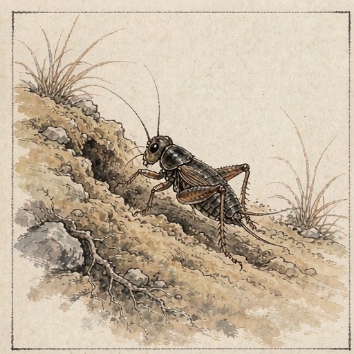 蟋蟀连环画第1格