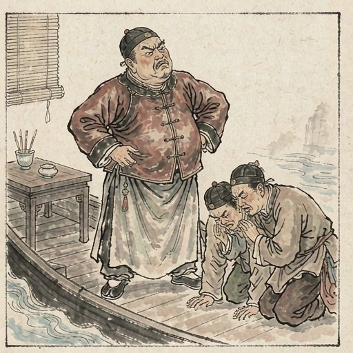 2. 恶霸劣绅典型连环画第2格