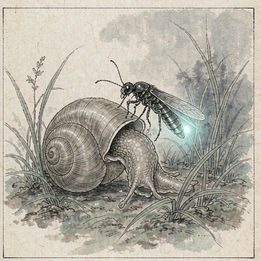 萤火虫连环画第2格