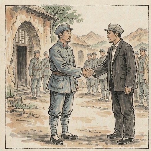 周恩来连环画第1格