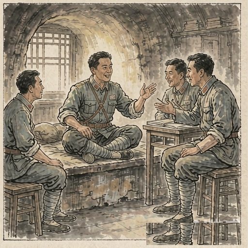 朱德连环画第4格