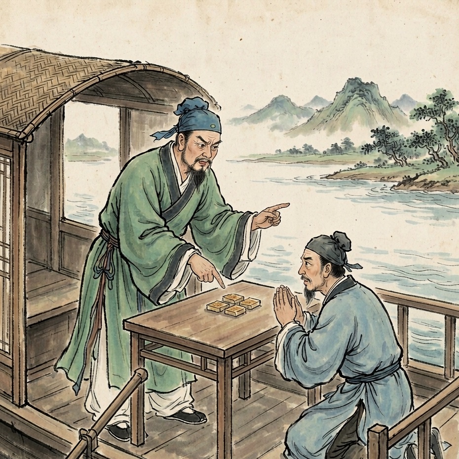 严贡生连环画第2格