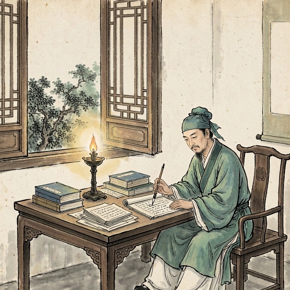 马二先生连环画第4格