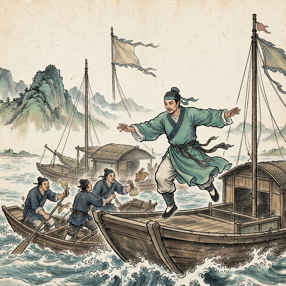 凤四老爹连环画第2格