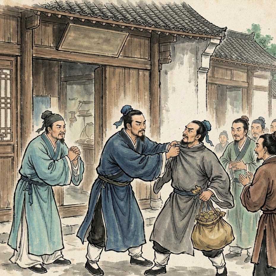 凤四老爹连环画第3格