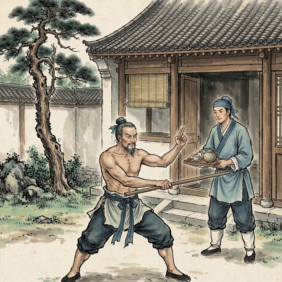 凤四老爹连环画第4格