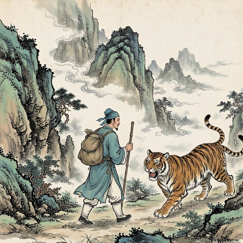郭孝子 (郭力)连环画第1格