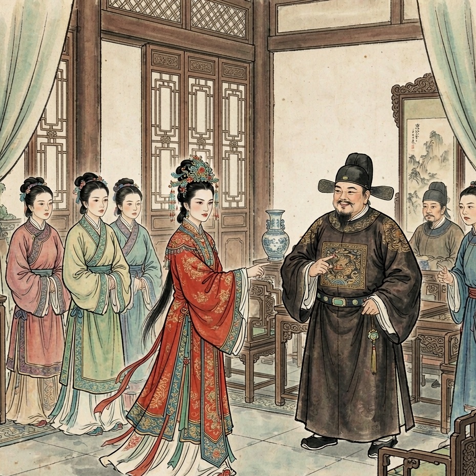 沈琼枝连环画第1格