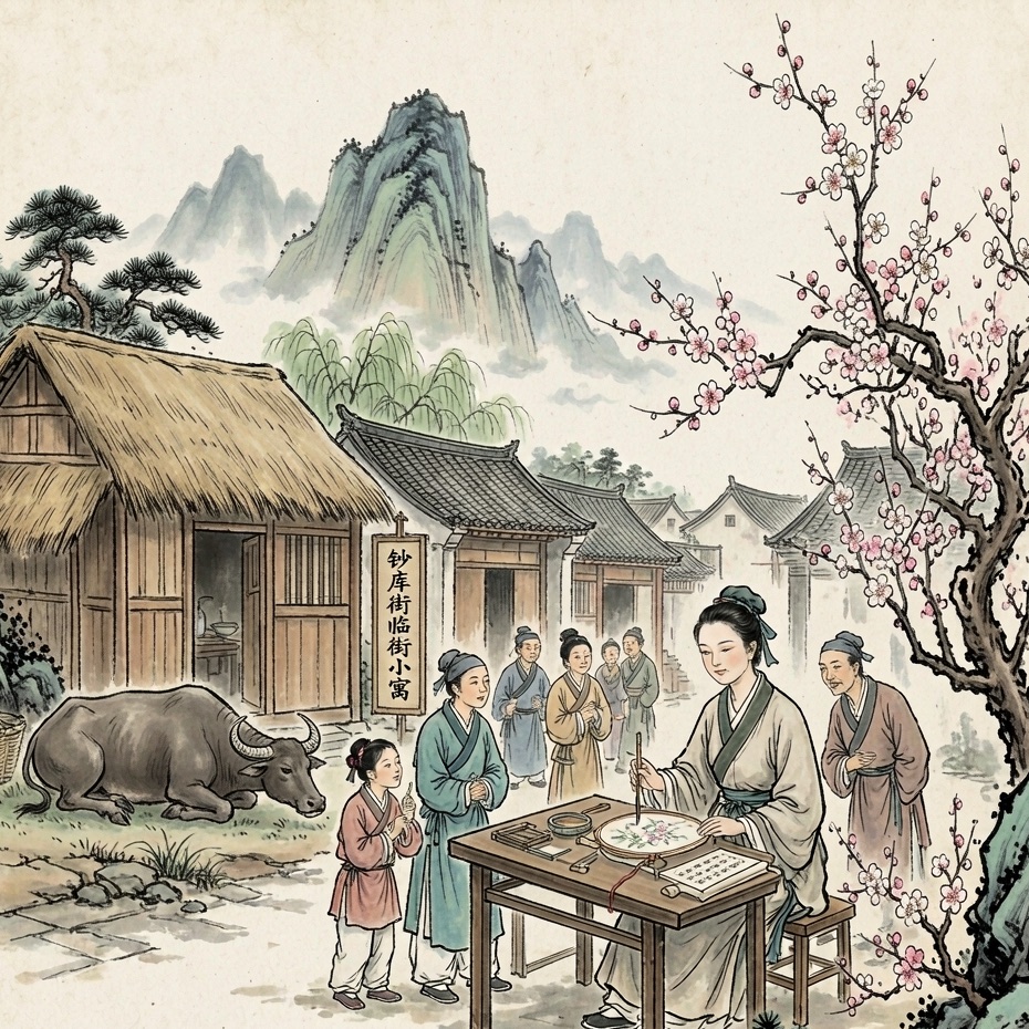 沈琼枝连环画第2格