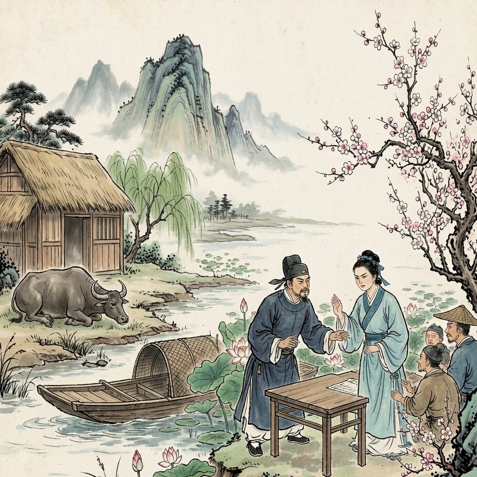 沈琼枝连环画第3格