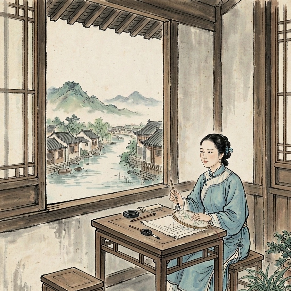 沈琼枝连环画第4格