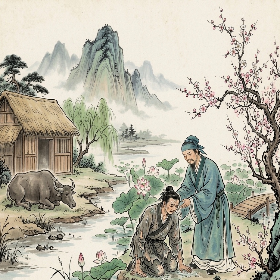 虞育德连环画第1格