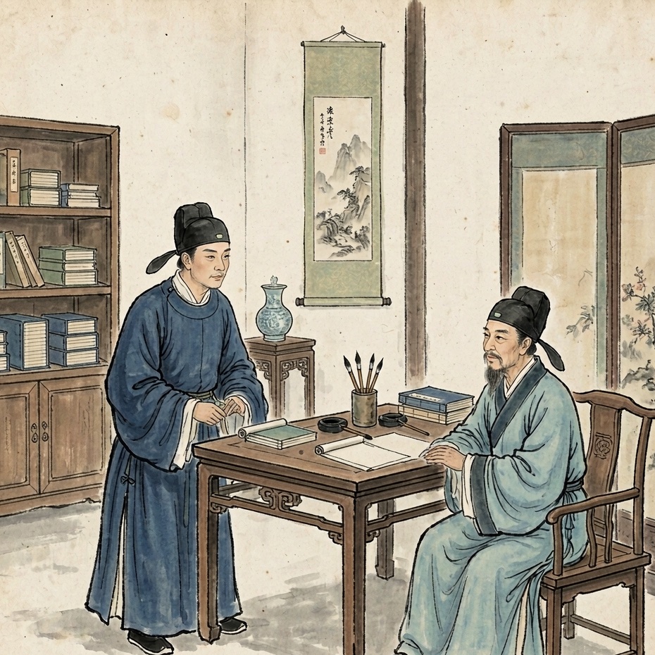虞育德连环画第4格