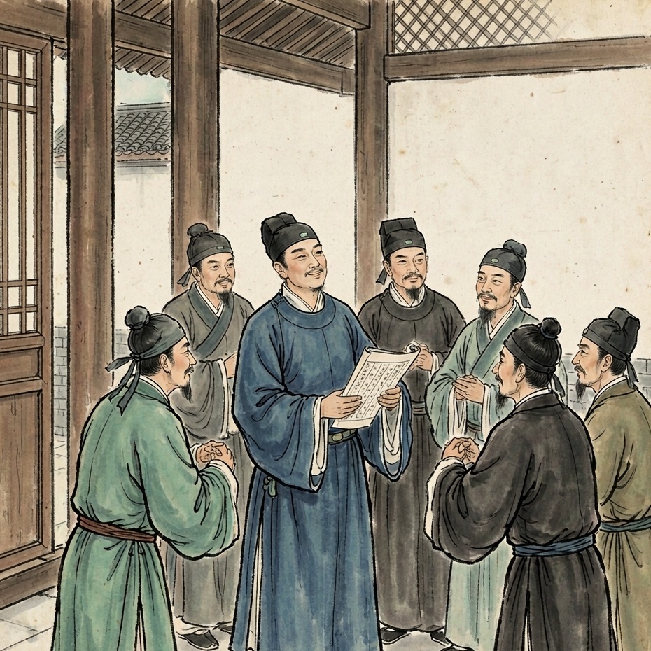 瞿景鸾连环画第4格